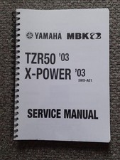 Yamaha mbk tzr50 power - tzr50/x-power, 2003