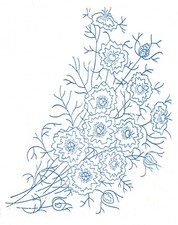 Vintage Embroidery Transfer