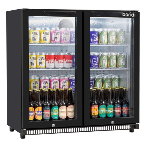 Back bar drinks fridge cooler - back,