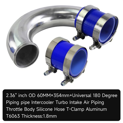 180 degree 60mm aluminum - 60mm, 2.36"