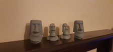 Set Of 4 Easter Island