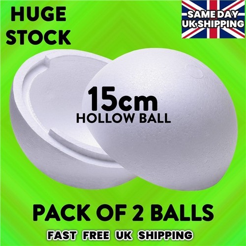 Polystyrene balls hollow - in, 2