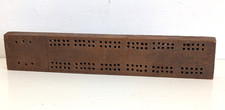 Vintage Wooden Cribbage Board