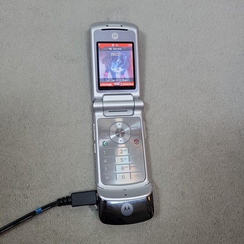 Vintage motorola krzr - motorola, gray