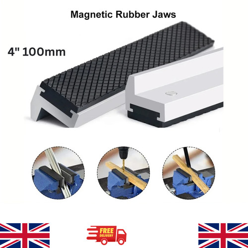 Magnetic vice jaws - vice, pair