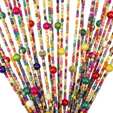 90x190cm Wood Bamboo Beaded
