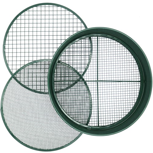 Garden sieve metal riddle - sieve,