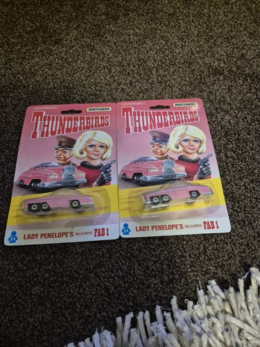 Matchbox thunderbirds cars - thunderbirds,