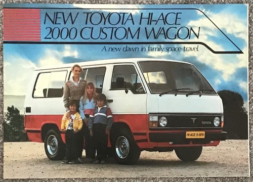 Toyota ace sales brochure - toyota, hi-ace