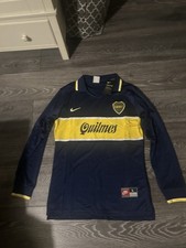 Boca Juniors Retro 96/97 Home Long Sleeve–Size L-BNWT-UK STOCK– ONE-DAY DISPATCH