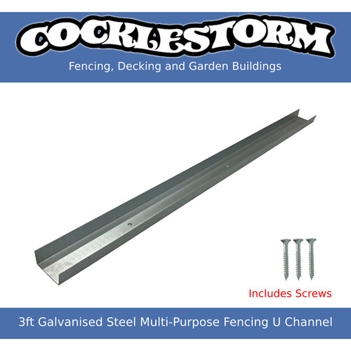 3ft galvanised steel - galvanised,