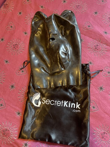 Latex puppy hood - puppy,