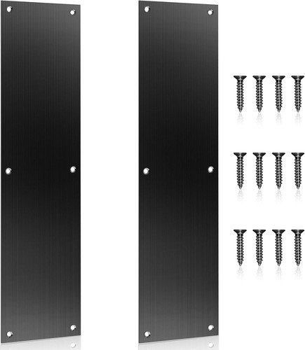 2pcs push door plate - plate, 11.5x3