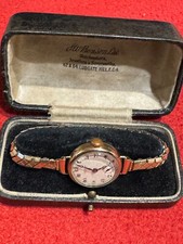 9 CT SOLID GOLD HALLMARKED BENSON LADIES MANUAL WATCH.USED