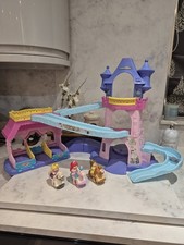 Fisher Price Little People Klip Klop Castle Stable with Disney Princess Figures