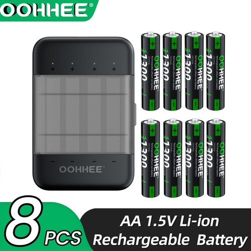 Oohhee aaa 1300mwh - 1300mwh, lithium-ion