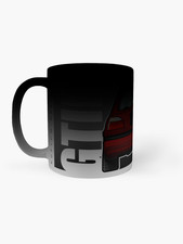 Nissan Pulsar GTI-R 11oz Colour Change Magic Mug Coffee Mug - JDM Car Gift - RED