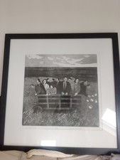 Karolina Larusdottir  signed etching, rare -  ltd ed 30/60 "The Dream Trolley"