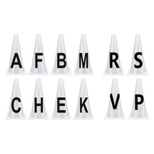 4/8pcs Letters Dressage Cones