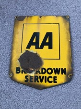 AA Breakdown Service Enamel