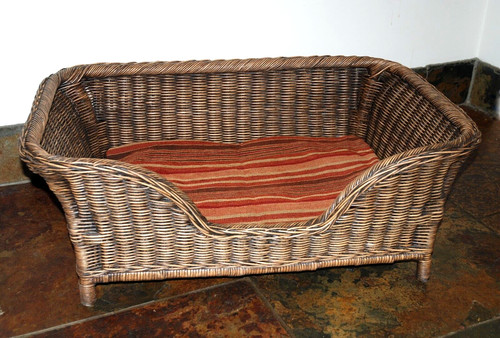 Wicker dog bed single - /, pet