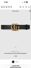 gucci belt women