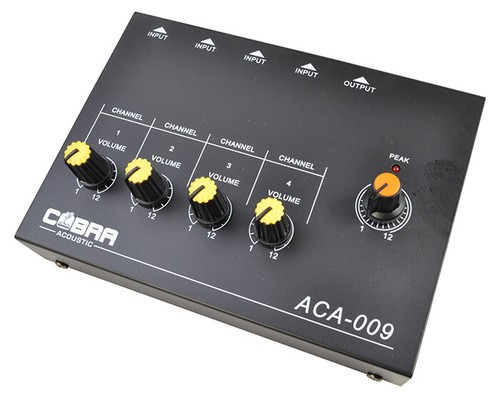 Channel audio line mixer - 4,