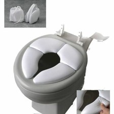 PADDED FOLDING POTTY SEAT | FOLDING TOILET SEAT | TOILET TRAINING | NEW FREE P&P