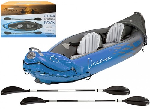 Inflatable kayak person - kayak,