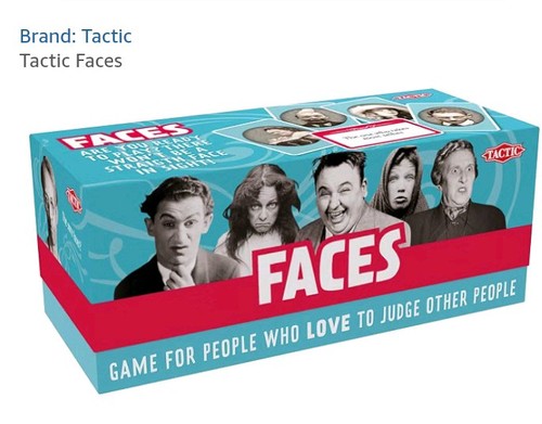 Tactic faces board game family - board,