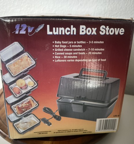 New koolatron lunch box stove - koolatron,