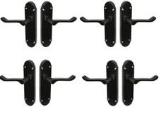 Matt Black door handles pack
