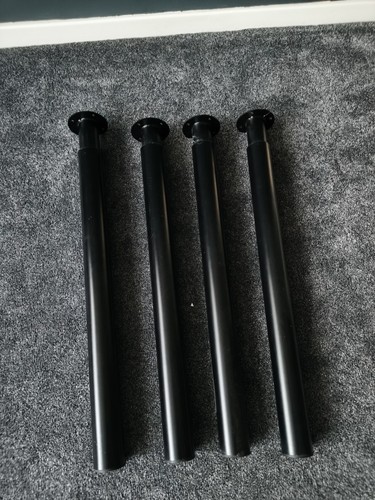 Set black metal - set, 4