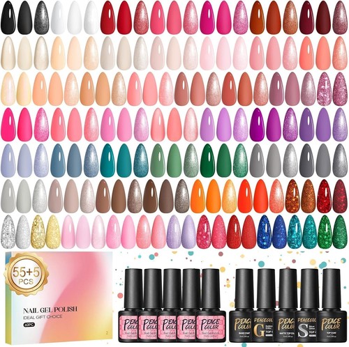 60pcs gel nail polish - nail,