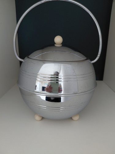 Art deco spherical chromium - art,