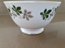 English Fine Bone China Gainsborough  Sugar Bowl Grapevine /leaf