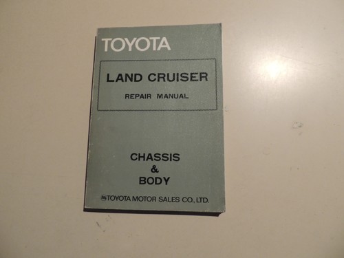 1975 repair manual toyota - manual,