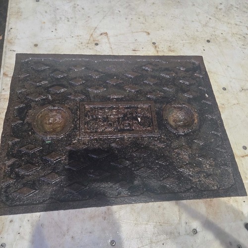 Cast iron manhole - cast,