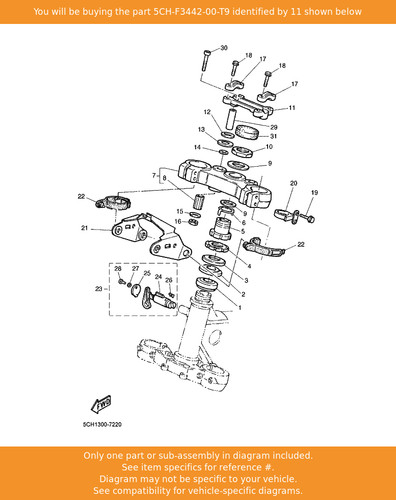 Yamaha holder handle lower - yamaha,