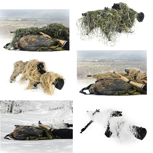 Camo woodland rifle gun - woodland,