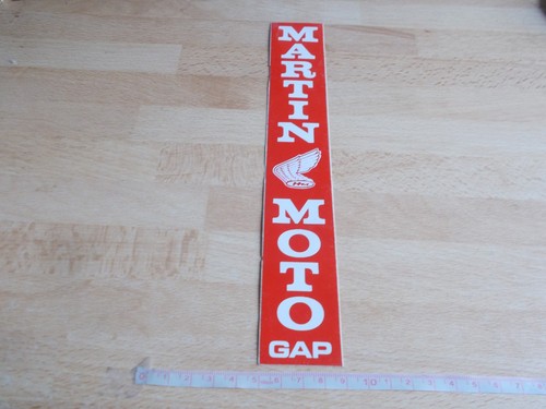 Sticker martin moto - martin,