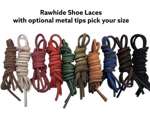 Leather laces size 36 - -, 30,
