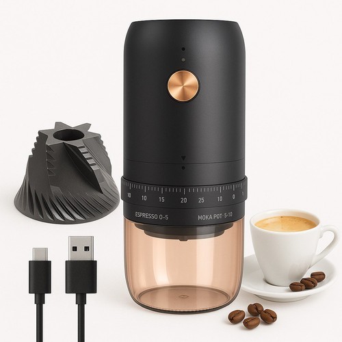 Electric burr coffee - burr,