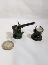 Dinky ? , Britians ?  Vintage Anti Aircraft Gun & Search Light