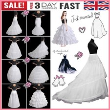 Wedding Petticoat/Bridal Hoop Hoopless Crinoline/Prom Underskirt/Fancy Skirt❤️❤️