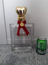 Giant Moschino Couture  factice display perfume bottle RARE
