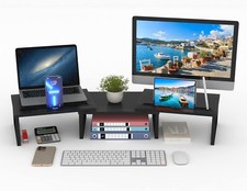 Dual Monitor Riser Stand /