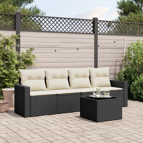 Garden sofa set - set, black