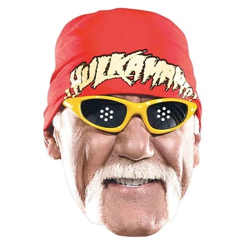 Wwe hulk hogan cardboard face - hulk,