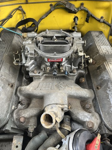 Rover edelbrock carb and - v8,
